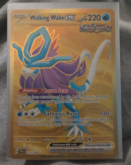 2022 Pokémon TCG #178 Walking Wake ex Ancient — front