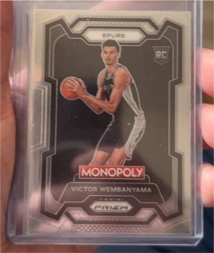 2023-24 Panini Prizm Monopoly #81 Victor Wembanyama — front
