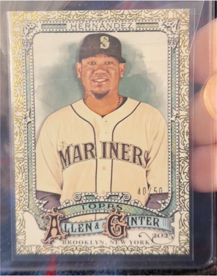 2025 Topps Allen & Ginter #171 Felix Hernandez — front
