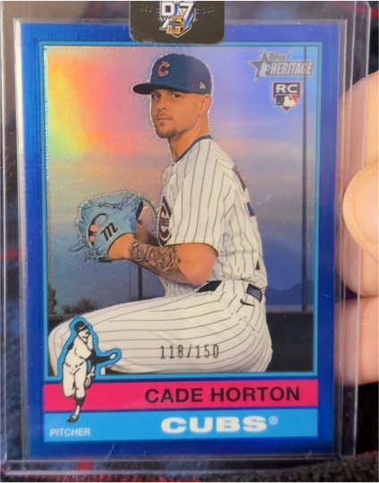 2025 Topps Heritage High Number #626 Cade Horton — front