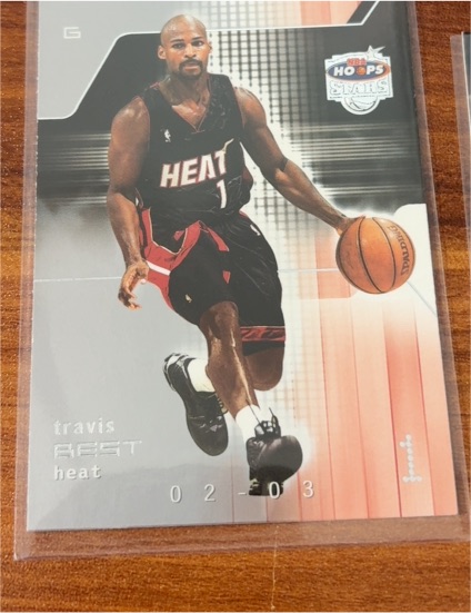 2002-03 Hoops Stars #1 Travis Best — front