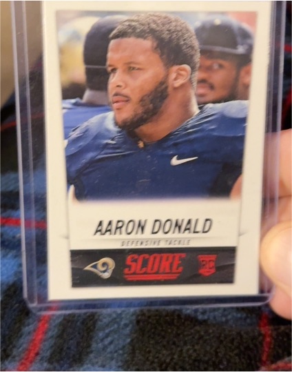 2014 Panini Score #332 Aaron Donald Rookie — front