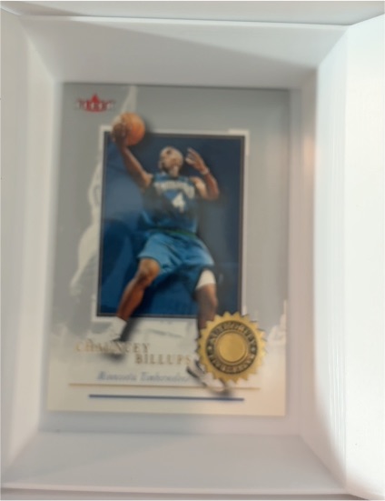 2000-01 Fleer Authority #63 Chauncey Billups — front