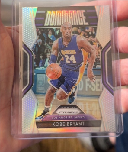 2018-19 Panini Prizm Dominance #6 Kobe Bryant — front