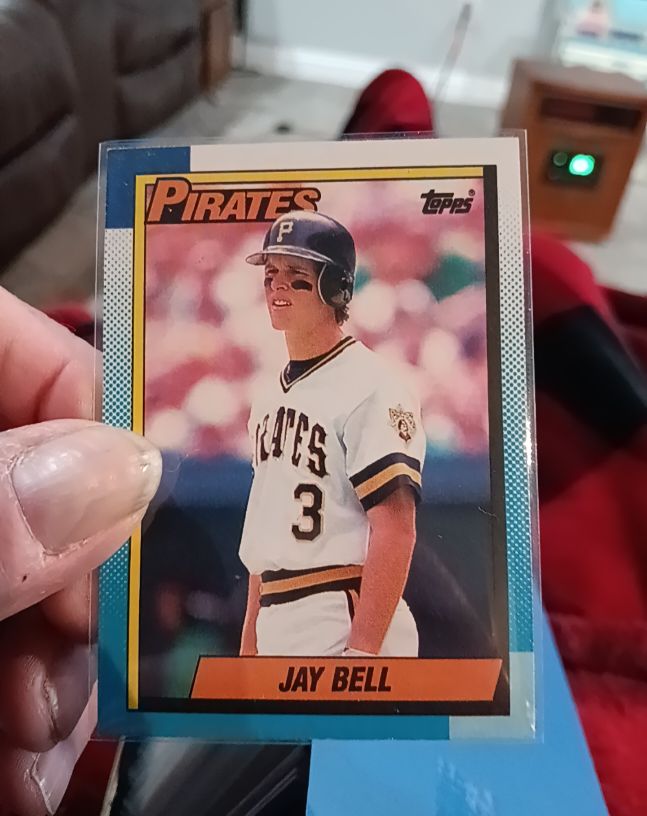 1990 Topps #523 Jay Bell — front