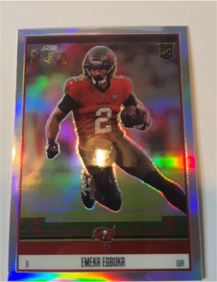 2025 Panini Select Score #9 Emeka Egbuka — front