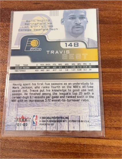 2000-01 Fleer Focus #148 Travis Best — front