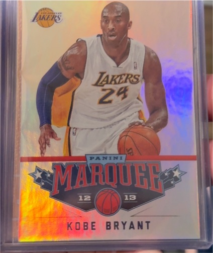 2012-13 Panini Marquee #1 Kobe Bryant — front