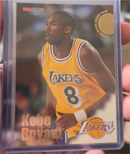 1996-97 NBA Hoops #281 Kobe Bryant — front