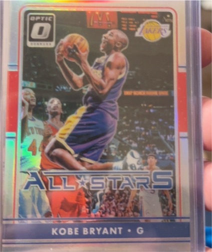 2016-17 Panini Donruss Optic #23 Kobe Bryant All-Stars — front