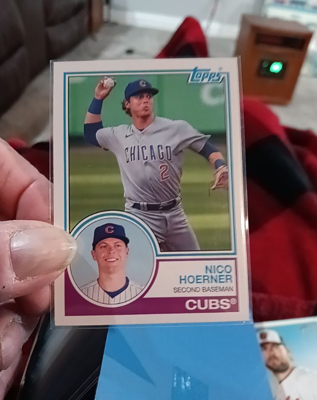 2021 Topps Archives #168 Nico Hoerner Chicago Cubs — front