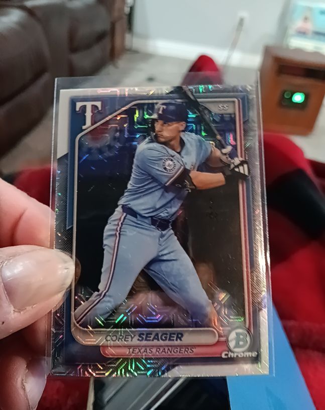 2024 Bowman Chrome #20 Corey Seager — front