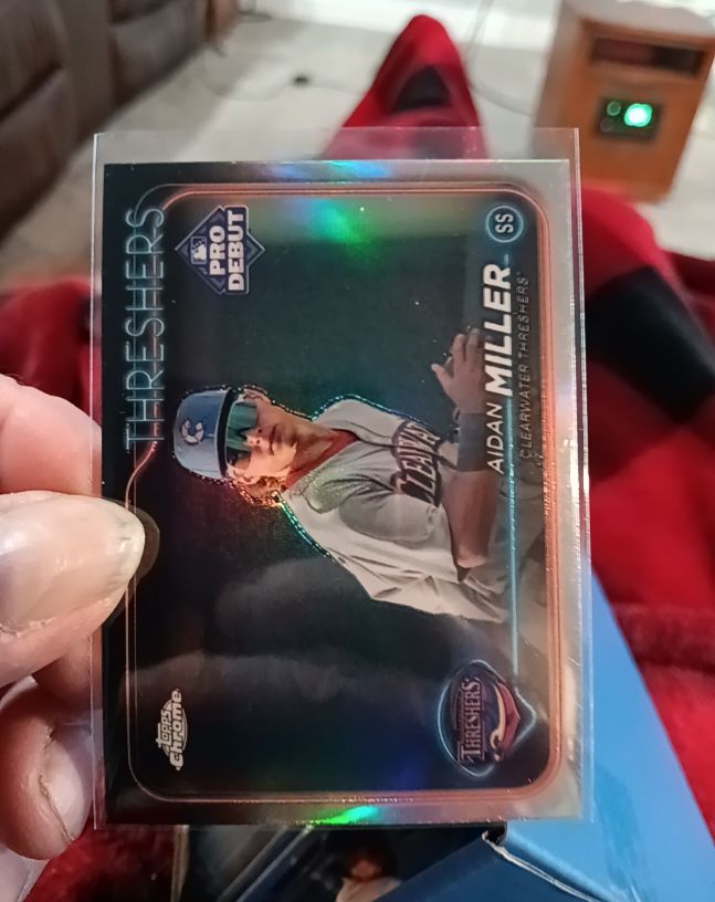 2024 Topps Pro Debut Chrome #PDC-31 Aidan Miller — front
