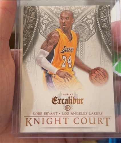 2014 Panini Excalibur #13 Kobe Bryant Knight Court — front