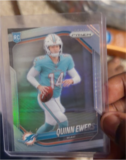 2025 Panini Prizm #307 Quinn Ewers — front