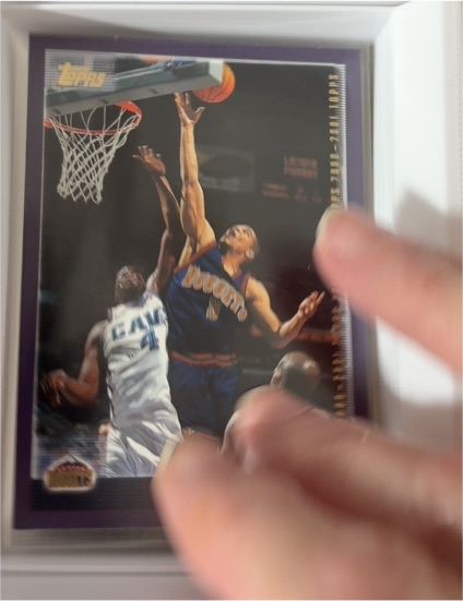 2000-01 Topps #209 Anfernee Hardaway — front