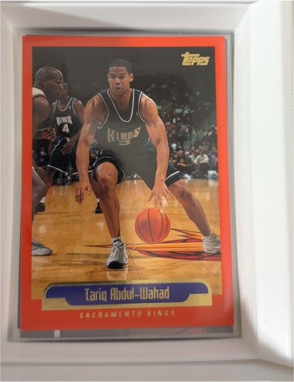 1999-00 Topps #21 Tariq Abdul-Wahad — front
