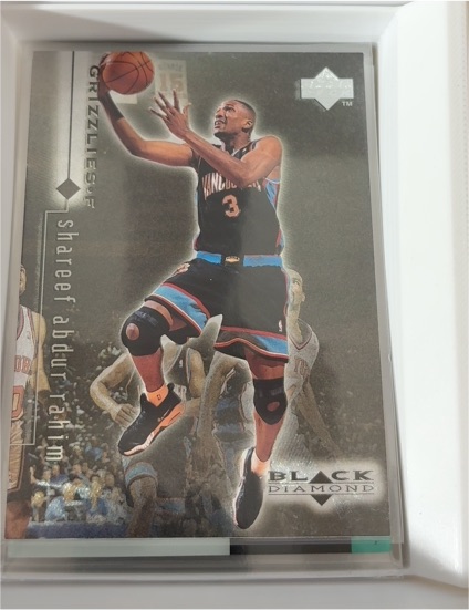 1998-99 Upper Deck Black Diamond #87 Shareef Abdur-Rahim — front