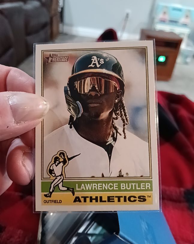 2025 Topps Heritage #36 Lawrence Butler — front