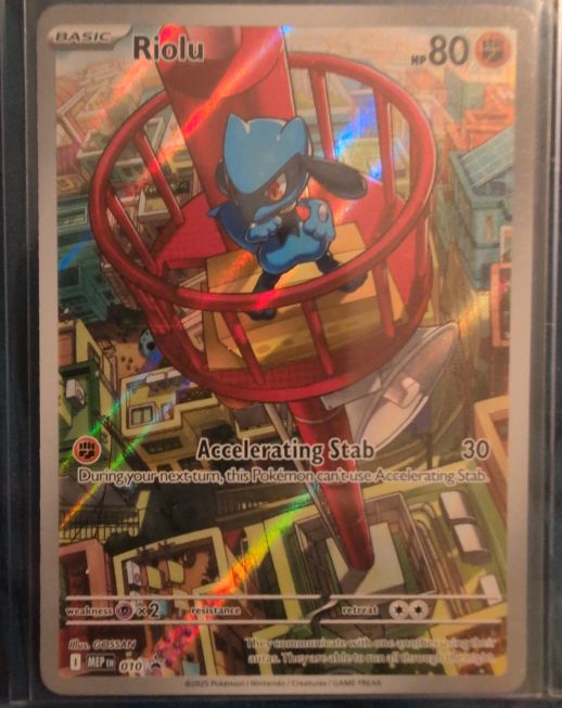 2015 Pokémon Mega Evolutions #010 Riolu — front