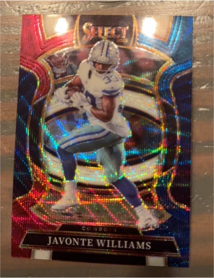 2025 Panini Select #97 Javonte Williams — front