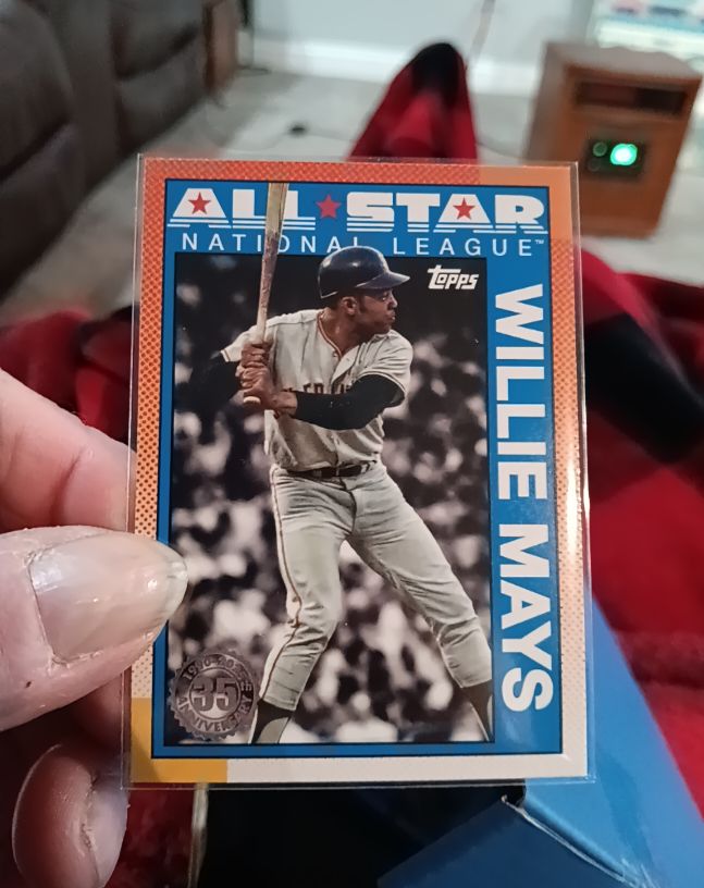 2025 Topps Series 2 #90AS-30 Willie Mays All-Star — front