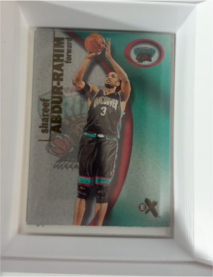 2000-01 Skybox E-X #94 Shareef Abdur-Rahim — front