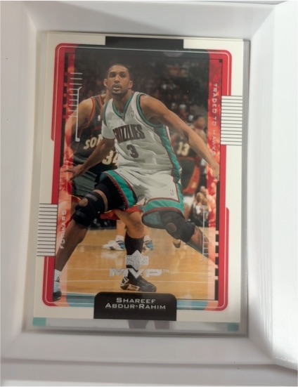 2001-02 Upper Deck MVP #177 Shareef Abdur-Rahim — front