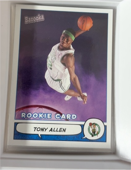 2004-05 Topps Bazooka Minis #215 Tony Allen — front