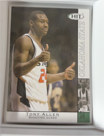 2004 Sage HIT #24 Tony Allen — front