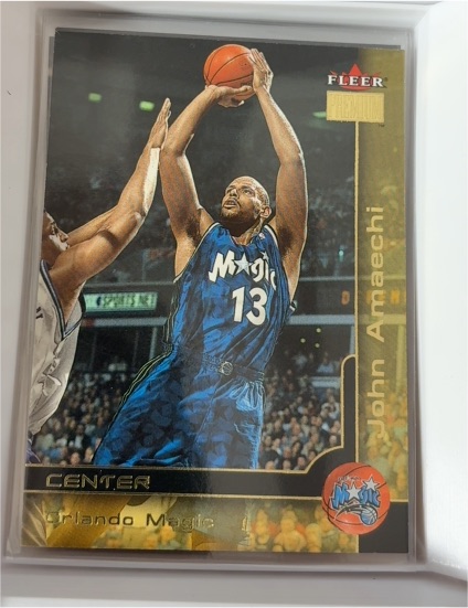 2000-01 Fleer Premium #175 John Amaechi — front