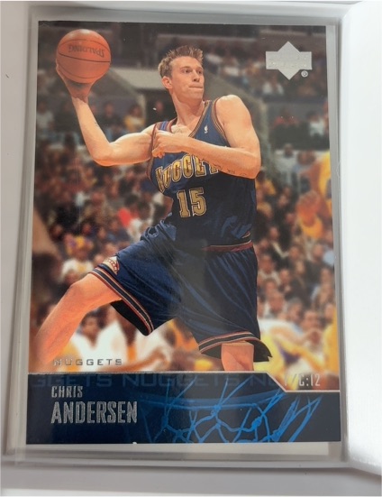 2003-04 Upper Deck #54 Chris Andersen — front