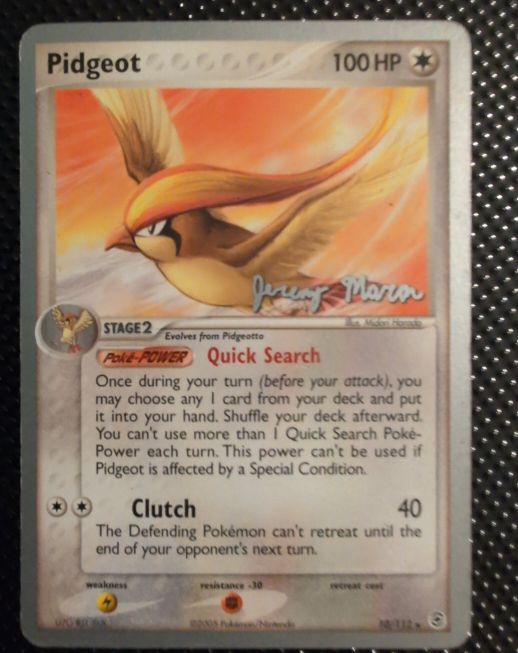 2004 Pokémon #10 Pidgeot — front