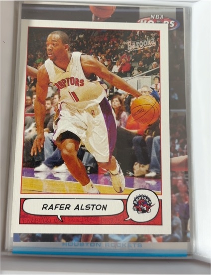 2005-06 Topps Bazooka #77 Rafer Alston — front