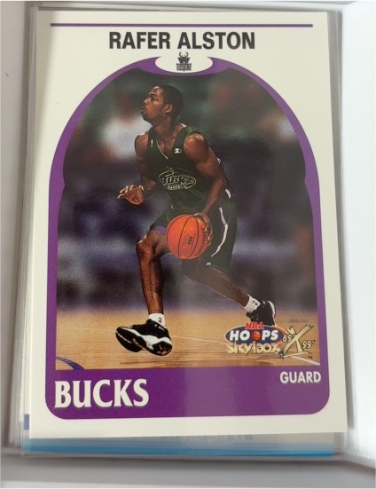 1999-00 NBA Hoops Decade Hoopla Plus #175 Rafer Alston — front