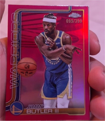 2025-26 Topps Chrome #209 Jimmy Butler III — front