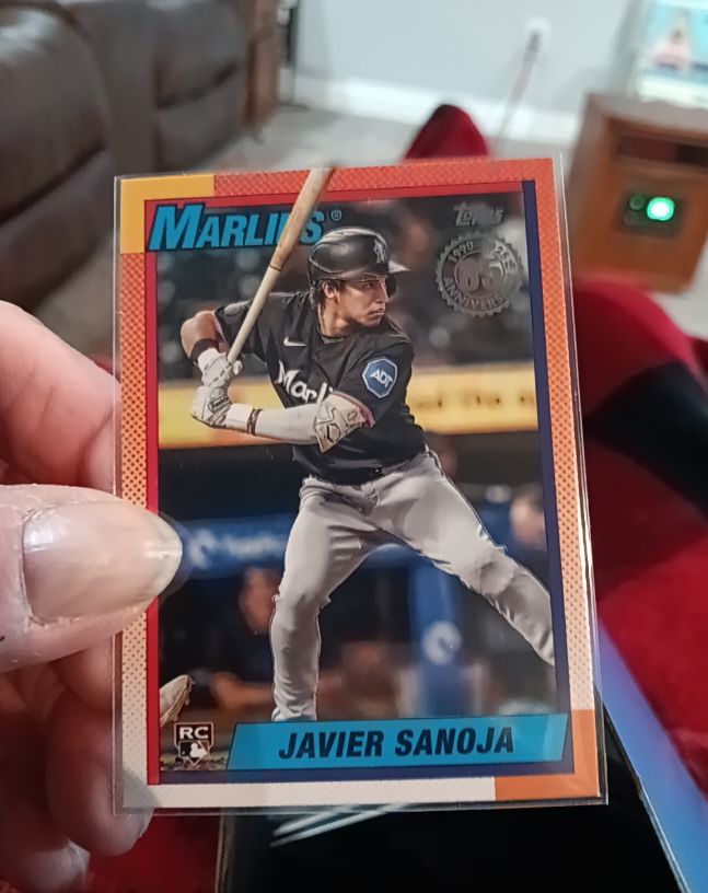 2025 Topps Series 2 #90B2-34 Javier Sanoja — front