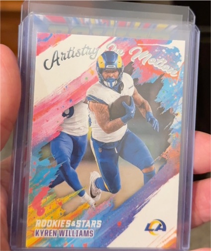 2025 Panini Rookies & Stars #12 Kyren Williams Artistry in Motion — front