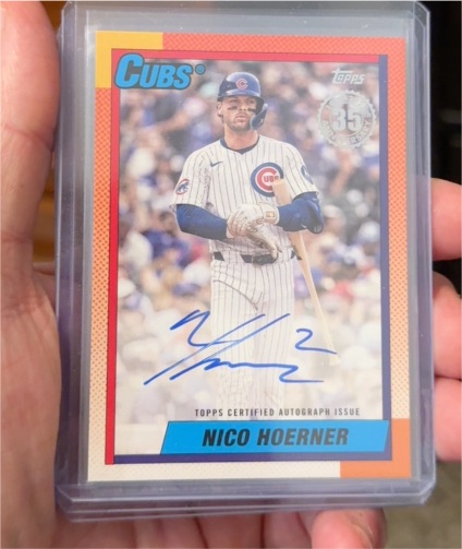 2020 Topps 35th Anniversary #204 Nico Hoerner — front