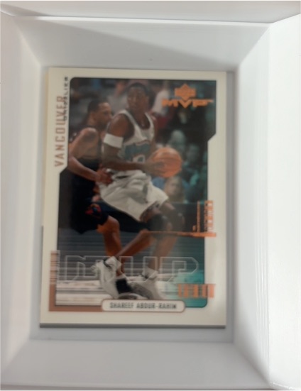 1999-00 Upper Deck MVP #167 Shareef Abdur-Rahim — front