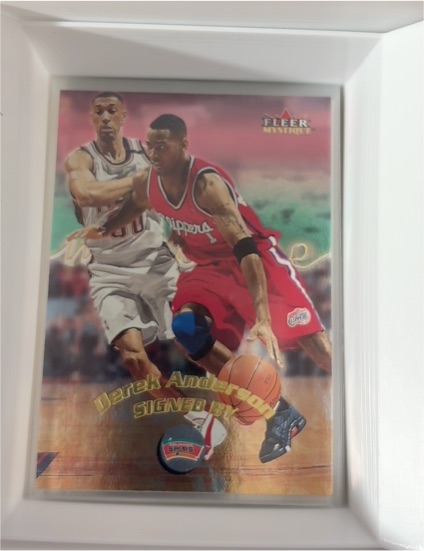 2000-01 Fleer Mystique #60 Derek Anderson — front