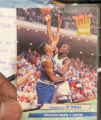 1992-93 Fleer Ultra #328 Shaquille O'Neal Rookie — front