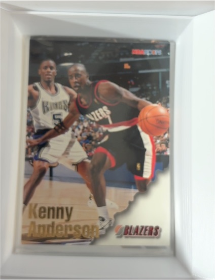 1996-97 Hoops #234 Kenny Anderson Portland Trail Blazers — front