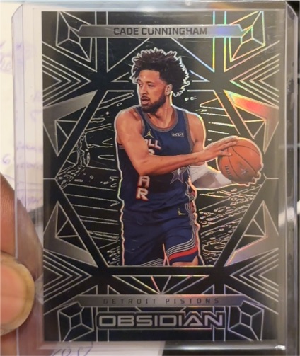 2024-25 Panini Obsidian #199 Cade Cunningham — front
