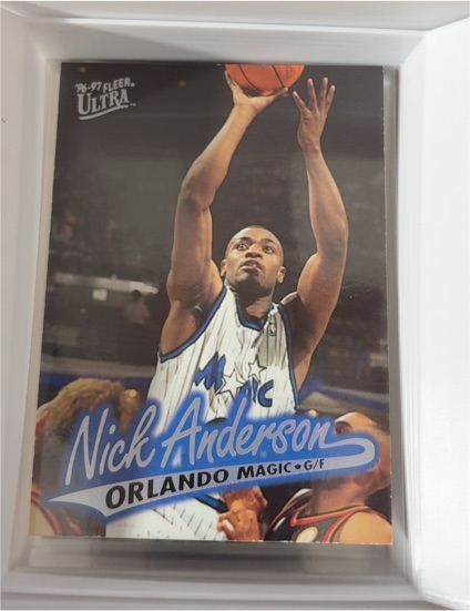 1996-97 Fleer Ultra #77 Nick Anderson — front