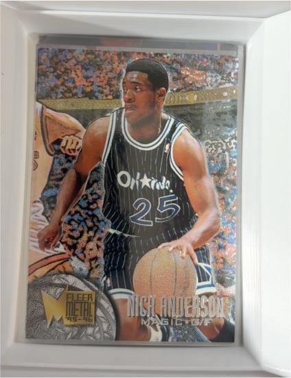 1995-96 Fleer Metal #75 Nick Anderson — front
