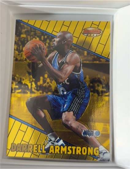 1999-00 Bowman's Best #74 Darrell Armstrong — front