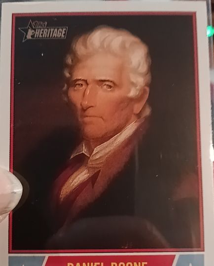 2025 Topps Heritage #NS-42 Daniel Boone — front