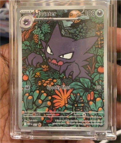 2025 Pokémon #027 Haunter — front