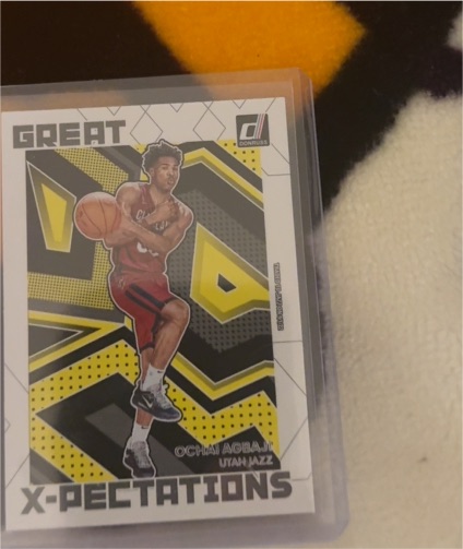2022-23 Panini Donruss Great X-Pectations #13 Ochai Agbaji — front